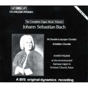 Bach Johann Sebastian - Organ Music Vol 1 in the group Externt_Lager /  at Bengans Skivbutik AB (2006611)