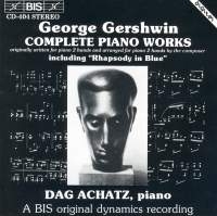 Gershwin George - Complete Piano Works in the group Externt_Lager /  at Bengans Skivbutik AB (2006627)