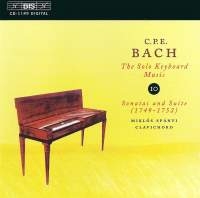 Bach Carl Philipp Emanuel - Sonatas Vol 10 in the group Externt_Lager /  at Bengans Skivbutik AB (2006679)