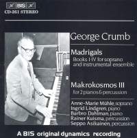 Crumb George - Madrigals in the group Externt_Lager /  at Bengans Skivbutik AB (2006705)