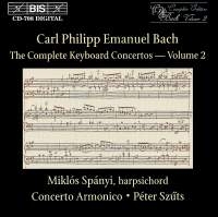 Bach Carl Philipp Emanuel - Keyboard Concertos Vol 2 in the group Externt_Lager /  at Bengans Skivbutik AB (2006716)
