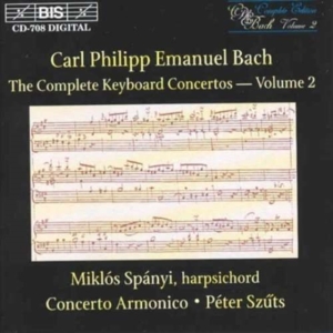 Bach Carl Philipp Emanuel - Keyboard Concertos Vol 2 in the group Externt_Lager /  at Bengans Skivbutik AB (2006716)