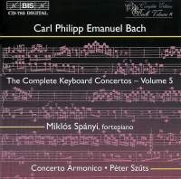 Bach Carl Philipp Emanuel - Keyboard Concertos Vol 5 in the group Externt_Lager /  at Bengans Skivbutik AB (2006733)