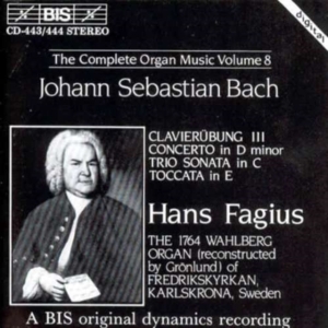 Bach Johann Sebastian - Organ Music Vol 8 in the group Externt_Lager /  at Bengans Skivbutik AB (2006742)