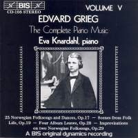 Grieg Edvard - Complete Piano Music Vol 5 in the group Externt_Lager /  at Bengans Skivbutik AB (2006760)
