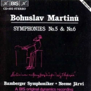 Martinu Bohuslav - Symphony 5/6 in the group Externt_Lager / at Bengans Skivbutik AB (2006766)