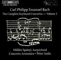 Bach Carl Philipp Emanuel - Keyb Concertos Vol 1 in the group Externt_Lager /  at Bengans Skivbutik AB (2006768)
