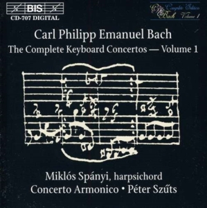 Bach Carl Philipp Emanuel - Keyb Concertos Vol 1 in the group Externt_Lager /  at Bengans Skivbutik AB (2006768)