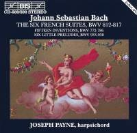 Bach Johann Sebastian - The 6 French Suites in the group Externt_Lager /  at Bengans Skivbutik AB (2006771)