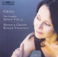 Grieg Edvard - Songs Vol 4 in the group Externt_Lager /  at Bengans Skivbutik AB (2006775)