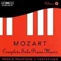 Mozart Wolfgang Amadeus - Complete Solo Piano Music Vol in the group Externt_Lager /  at Bengans Skivbutik AB (2006778)