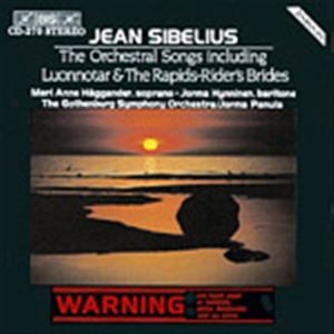 Sibelius Jean - Orchestral Songs in the group Externt_Lager /  at Bengans Skivbutik AB (2006794)