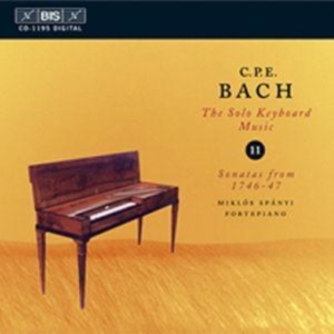 Bach Carl Philipp Emanuel - Solo Keyboard Music Vol 11 in the group Externt_Lager / at Bengans Skivbutik AB (2006797)