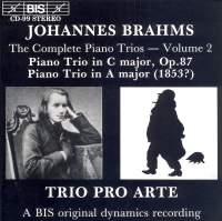Brahms Johannes - Piano Trios Vol 2 in the group Externt_Lager /  at Bengans Skivbutik AB (2006798)