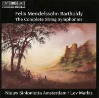 Mendelssohn Felix - Complete String Symphony in the group CD / Klassiskt at Bengans Skivbutik AB (2006823)
