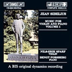 Sibelius Jean - Music For Violin/Piano Vol 1 in the group Externt_Lager /  at Bengans Skivbutik AB (2006832)