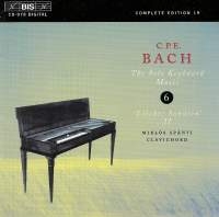 Bach Carl Philipp Emanuel - Solo Keyb Music Vol 6 in the group Externt_Lager /  at Bengans Skivbutik AB (2006865)