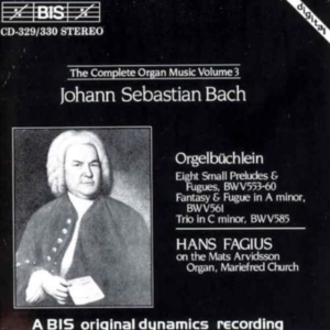 Bach Johann Sebastian - Organ Music Vol 3 in the group Externt_Lager /  at Bengans Skivbutik AB (2006873)