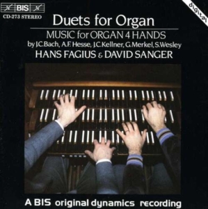 Various - Music For Organ 4 Hands in the group Externt_Lager /  at Bengans Skivbutik AB (2006874)
