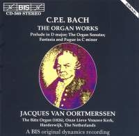 Bach Carl Philipp Emanuel - Organ Works in the group Externt_Lager /  at Bengans Skivbutik AB (2006877)