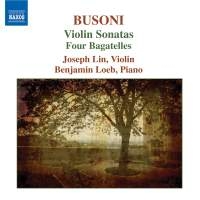 Busoni: Lin/ Loeb - Violin Sonatas Nos. 1 & 2 in the group Externt_Lager /  at Bengans Skivbutik AB (2006975)