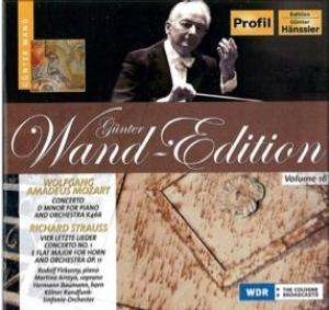 Mozart/Strauss R (Wand Edition Vol - Piano Concerto, Vier Letzte Lieder in the group CD / Klassiskt at Bengans Skivbutik AB (2007028)