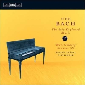 Cpe Bach: Spanyi - Solo Keyboard Music Vol 17 in the group Externt_Lager /  at Bengans Skivbutik AB (2007077)