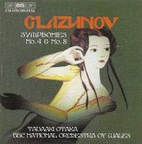 Glazunov Alexander - Symphonies 4 & 8 in the group Externt_Lager /  at Bengans Skivbutik AB (2007130)