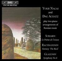 Glazunov Alexander - 2 Piano Transcriptions in the group Externt_Lager /  at Bengans Skivbutik AB (2007179)