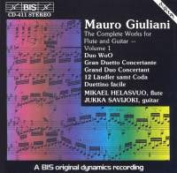 Giuliani Mauro - Complete Music For Flute & Gui in the group Externt_Lager /  at Bengans Skivbutik AB (2007193)