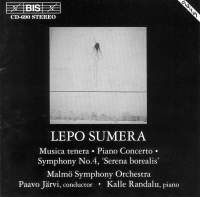 Sumera Lepo - Musica Tenera /Piano Concertos in the group Externt_Lager /  at Bengans Skivbutik AB (2007241)