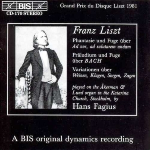 Liszt Franz - Organ Works in the group Externt_Lager /  at Bengans Skivbutik AB (2007245)