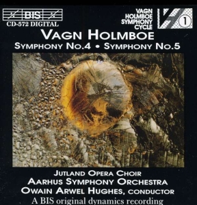 Holmboe Vagn - Symphony 4/Sacra 5 in the group Externt_Lager /  at Bengans Skivbutik AB (2007246)