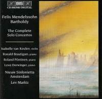 Mendelssohn Felix - Complete Solo Concertos in the group Externt_Lager /  at Bengans Skivbutik AB (2007270)