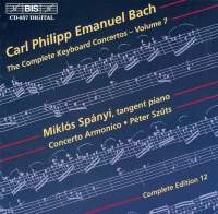 Bach Carl Philipp Emanuel - Keyb Concertos Vol 7 in the group Externt_Lager /  at Bengans Skivbutik AB (2007286)