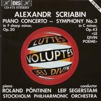 Scriabin Alexander - Piano Conc /Sym 3 in the group Externt_Lager /  at Bengans Skivbutik AB (2007352)