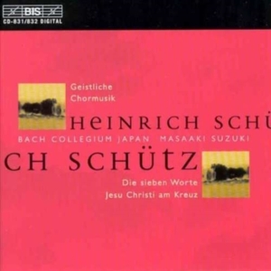 Schutz Heinrich - Geistliche Chormusik in the group Externt_Lager /  at Bengans Skivbutik AB (2007356)