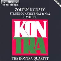 Kodaly Zoltan - String Quartet 1/2  Gavotte in the group Externt_Lager /  at Bengans Skivbutik AB (2007373)