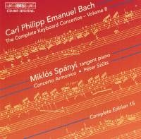 Bach Carl Philipp Emanuel - Keyboard Concertos Vol 8 in the group Externt_Lager /  at Bengans Skivbutik AB (2007381)