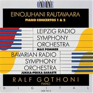Rautavaara Einojuhani - Piano Concertos 1 & 2 in the group Externt_Lager /  at Bengans Skivbutik AB (2007433)