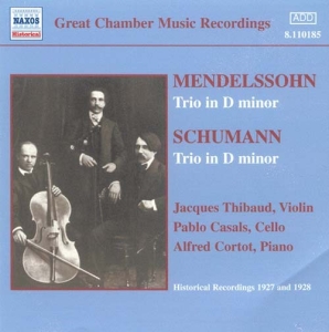 Mendelssohn/Schumann - Trios in the group Externt_Lager /  at Bengans Skivbutik AB (2007474)