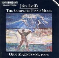 Leifs John - Complete Piano Music in the group Externt_Lager /  at Bengans Skivbutik AB (2007493)