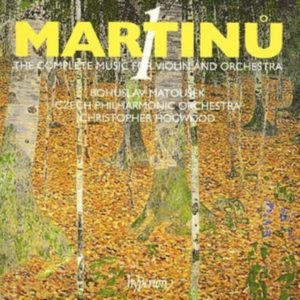 Martinu - Music For Violin And Orchestra in the group OTHER / Övrigt / at Bengans Skivbutik AB (2007544)
