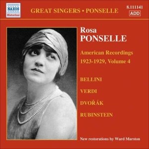 Rosa Ponselle - American Recordings Vol.4 in the group Externt_Lager /  at Bengans Skivbutik AB (2007549)
