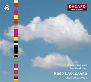 Langgaard Rued - Violin Sonatas Vol 2 in the group Externt_Lager /  at Bengans Skivbutik AB (2007985)