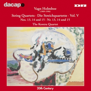 Holmboe Vagn - String Quartet Vol 5 in the group Externt_Lager /  at Bengans Skivbutik AB (2007994)