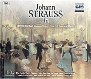 Strauss Johann - 100 Of His Best Compositions in the group CD / Klassiskt at Bengans Skivbutik AB (2008008)