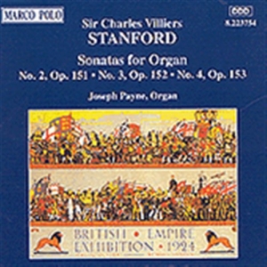 Stanford Charles Villiers - Organ Sonatas Opp. 151-153 in the group CD / Klassiskt at Bengans Skivbutik AB (2008035)
