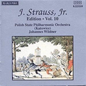 Strauss Ii Johann - Edition Vol. 10 in the group CD / Klassiskt at Bengans Skivbutik AB (2008085)