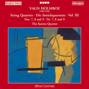 Holmboe Vagn - String Quartet Vol 3 in the group CD / Klassiskt,Övrigt at Bengans Skivbutik AB (2008127)